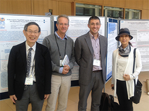 June 2014, With professor Tsuneo Imamoto at the ICPC 2014 in Dublin